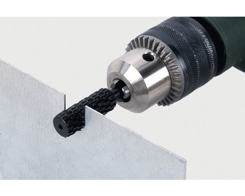 Cilindrische rasp Ø 12,5x35 mm, wolfraamstaal, voor plaatstaal en aluminium