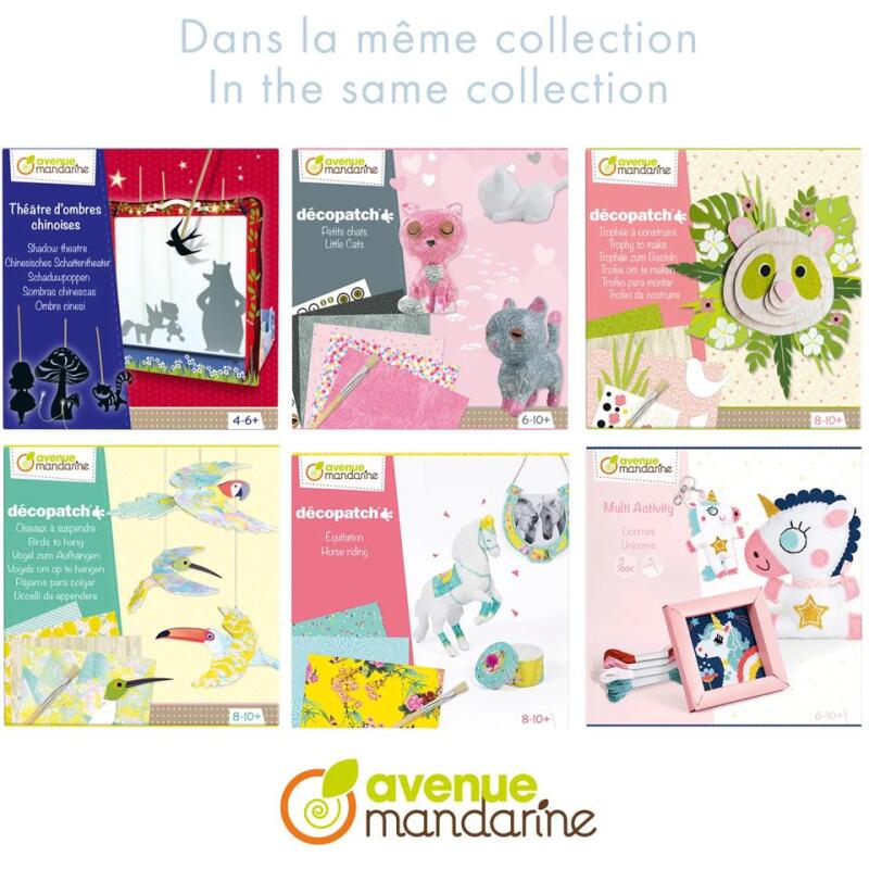 Coffret créatif, Décopatch, Dinosaures - Multicolore