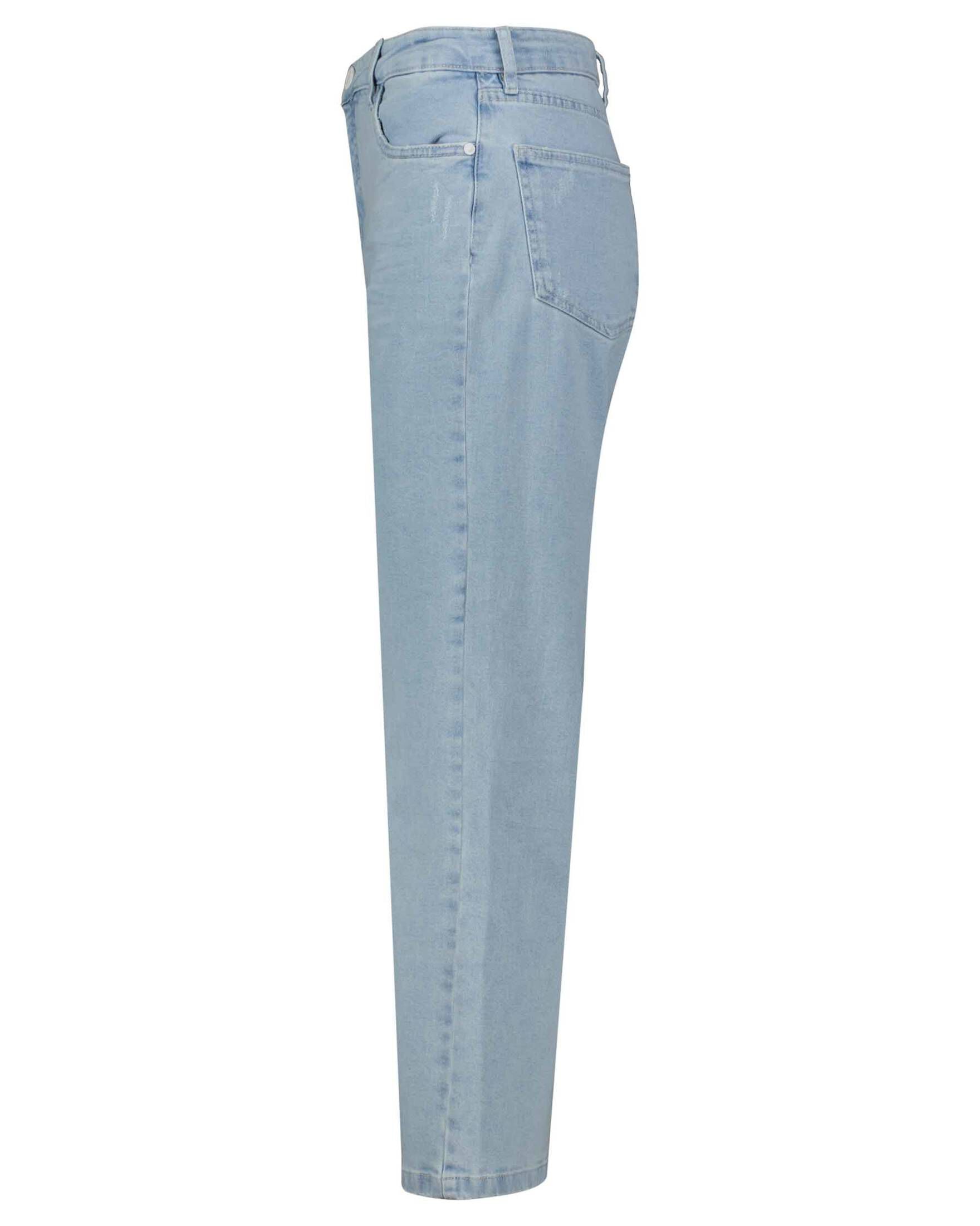 Opus| Damen Jeans LANI DESTROYED Relaxed Fit verkürzt