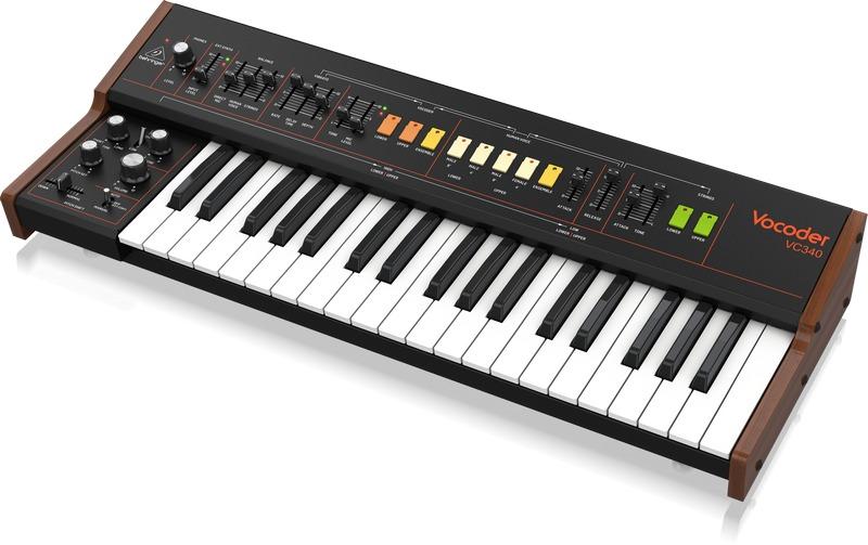 Synthesizer Vocoder VC340<br>Analoger Vocoder und String Ensemble Synthesizer
