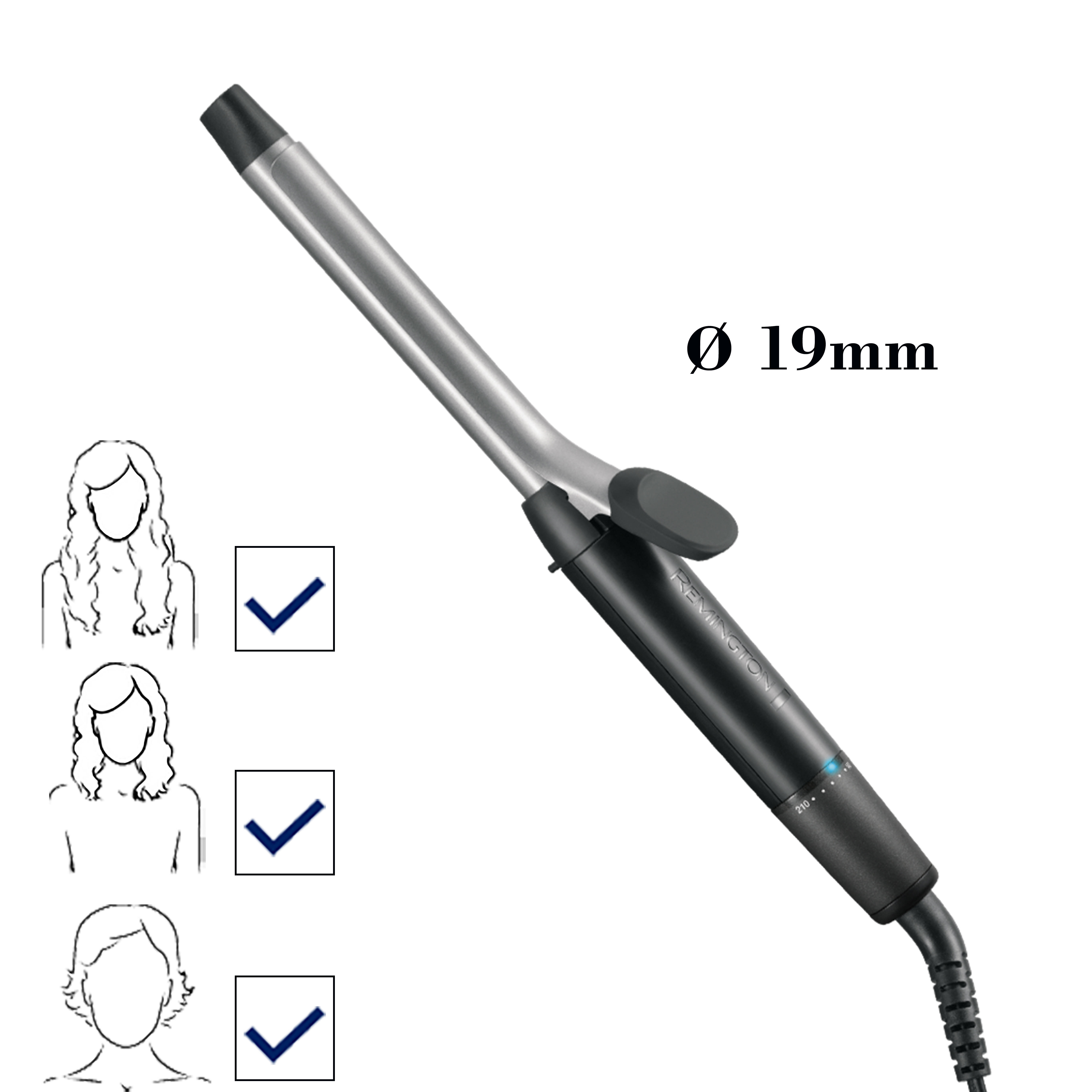 Remington Pro Spiral Curl 19mm krultang - CI5519