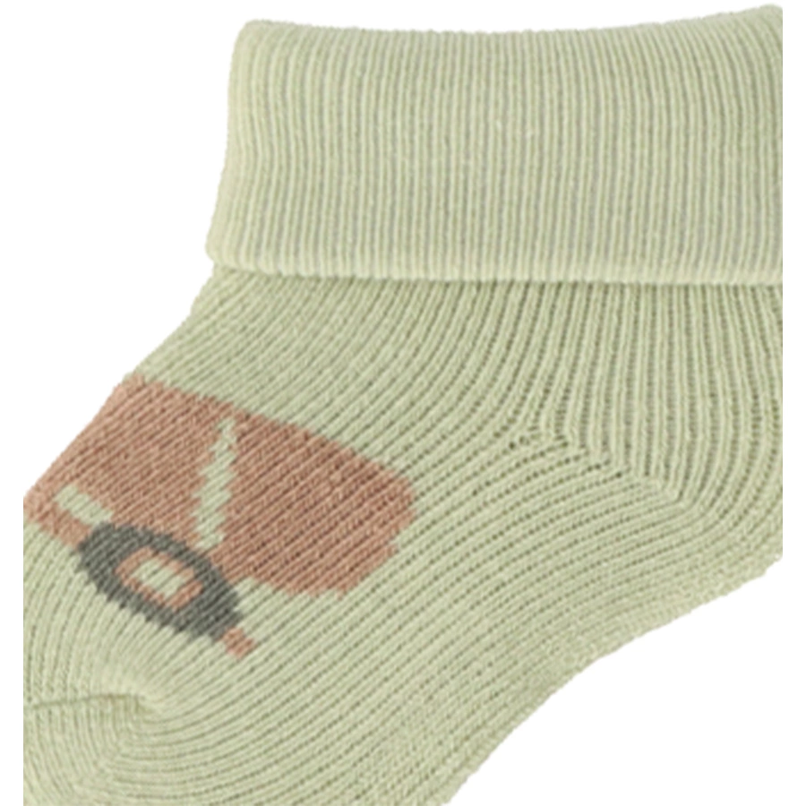 Sterntaler Erstlingssöckchen 3er-Pack Ringel beige melange