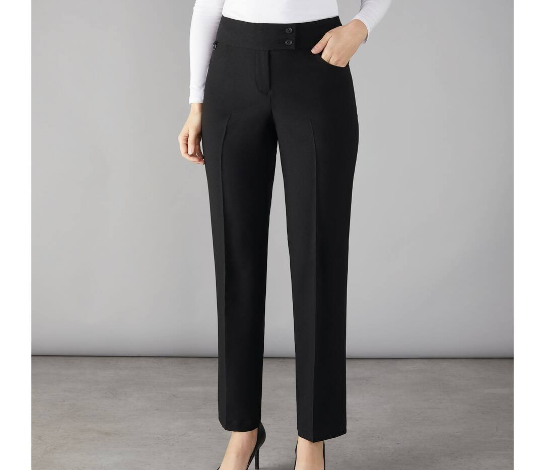 CLUBCLASS CC9006 - Pantalon de tailleur femme Ascot