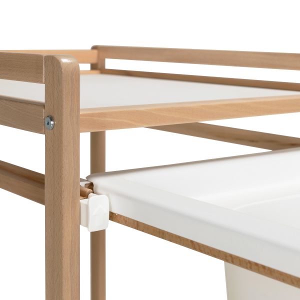Babypark Exclusief Luiertafel Inclusief Badje - Naturel