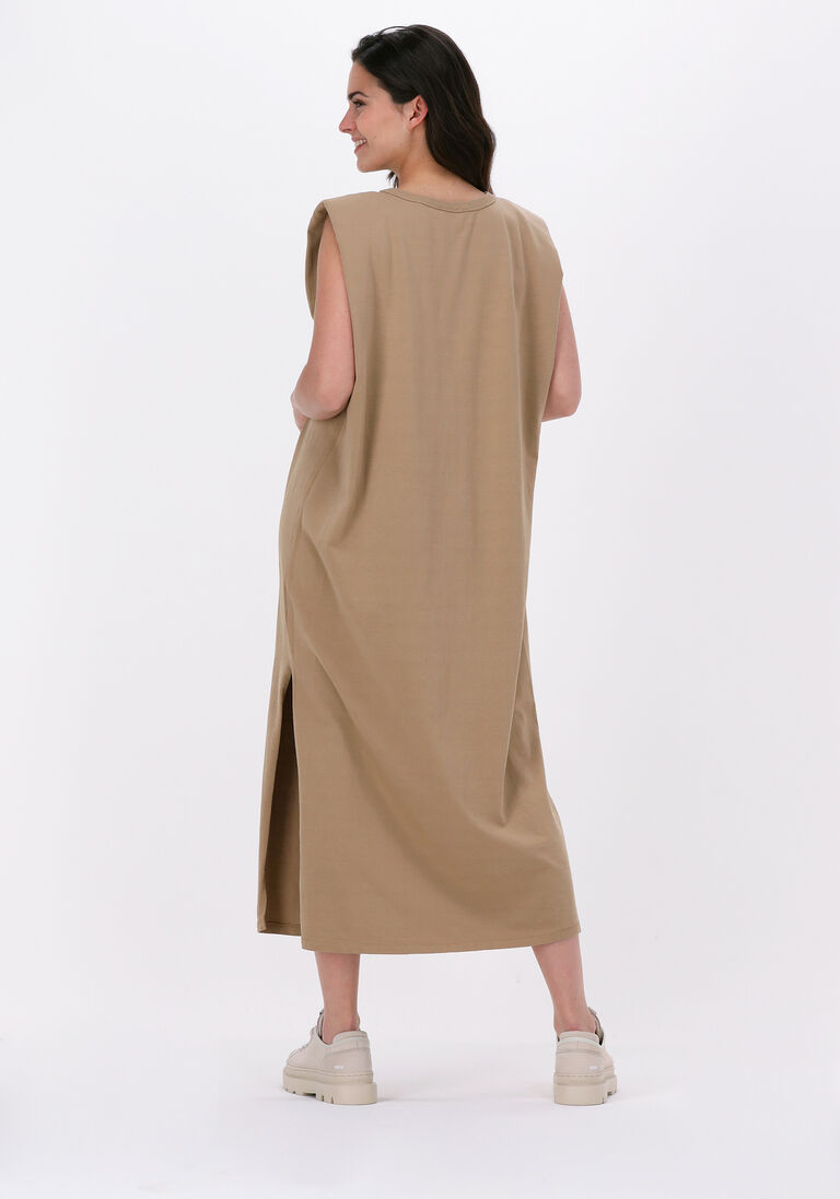 CATWALK JUNKIE bruine catwalk junkie midi jurk dr rosalina