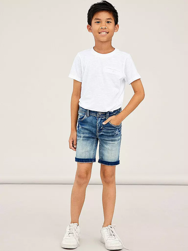 NAME IT Jungen Shorts NKMTHEO DNMTHAYER blau