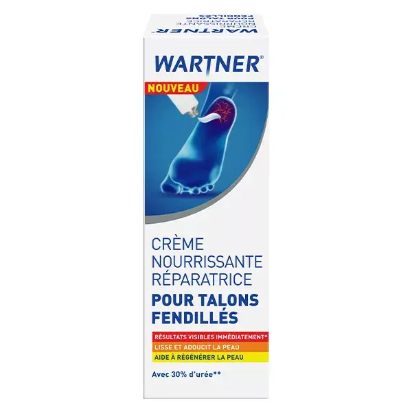 Creme Nutritivo Reparador Cryopharma Wartner para Calcanhares Rachados 50ml