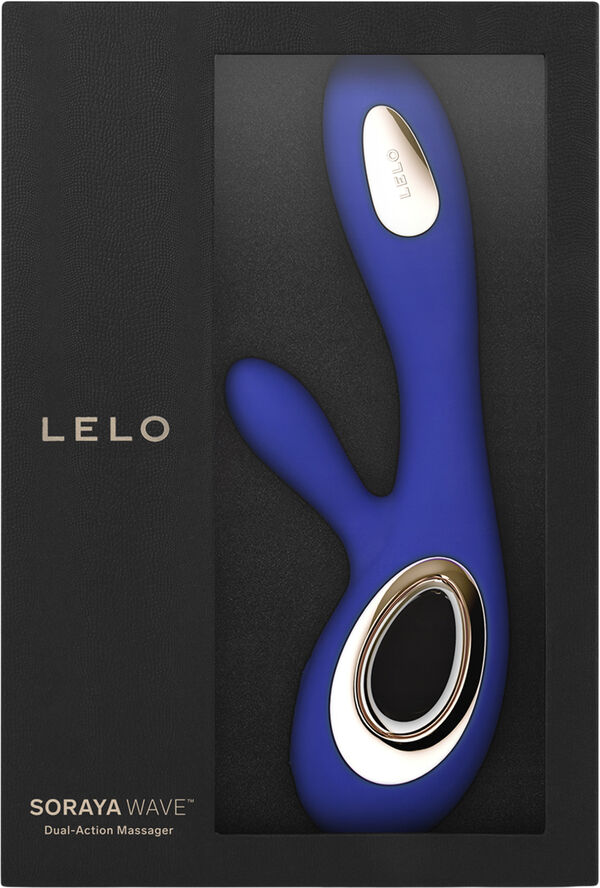 LELO Soraya Wave Rabbit Vibrator Midnatsblå
