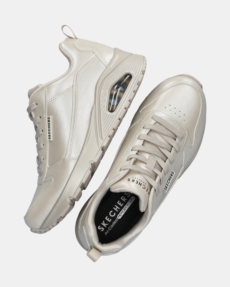 Skechers Uno Galactic Gal Lage sneakers  - wit
