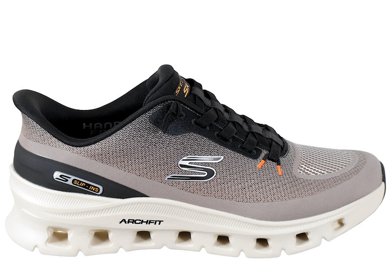 SKECHERS ARCH FIT GLIDE-STEP PRO TAUPE SLIP-INS