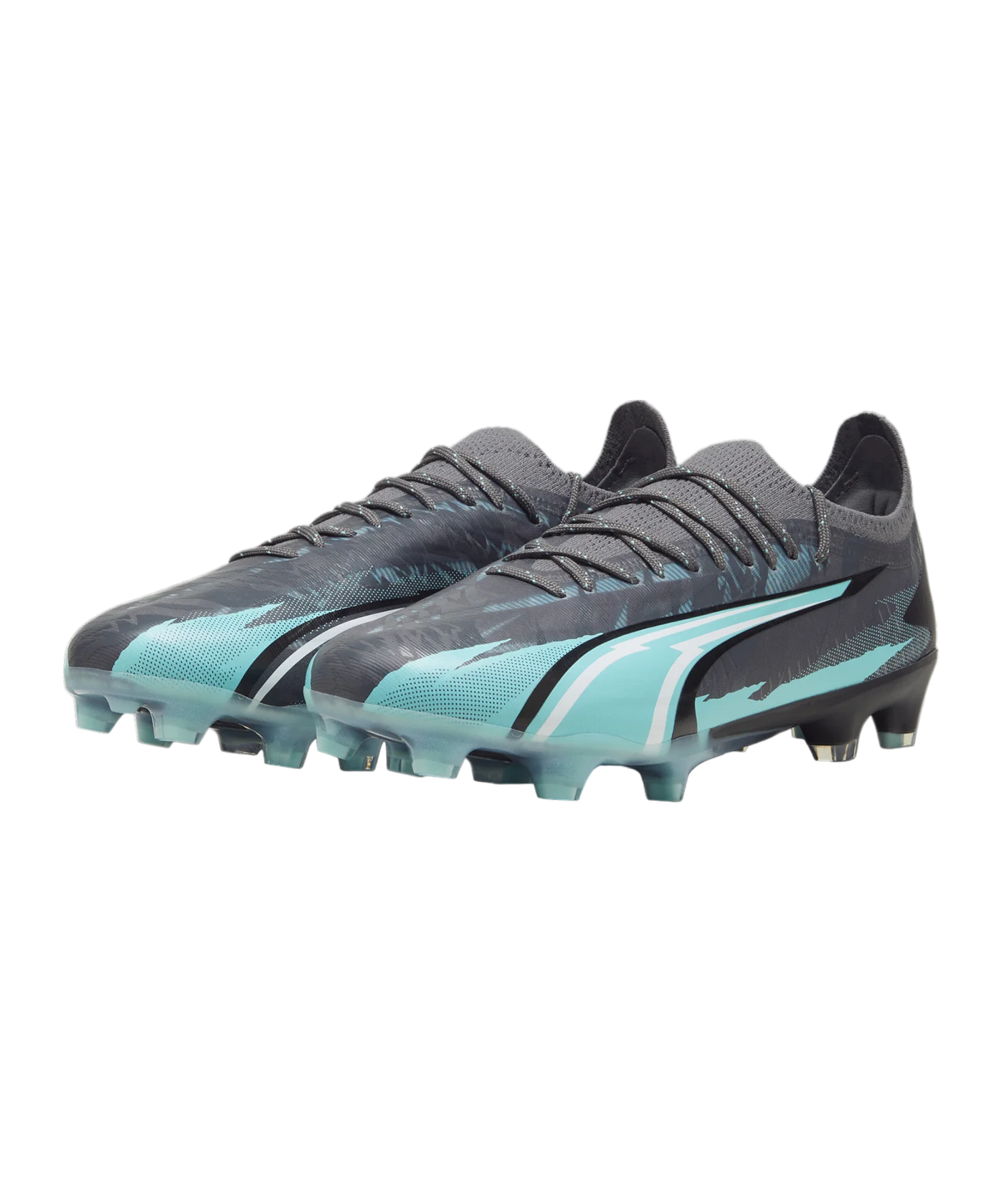 PUMA ULTRA Ultimate Rush FG/AG Grau Weiss Blau F01