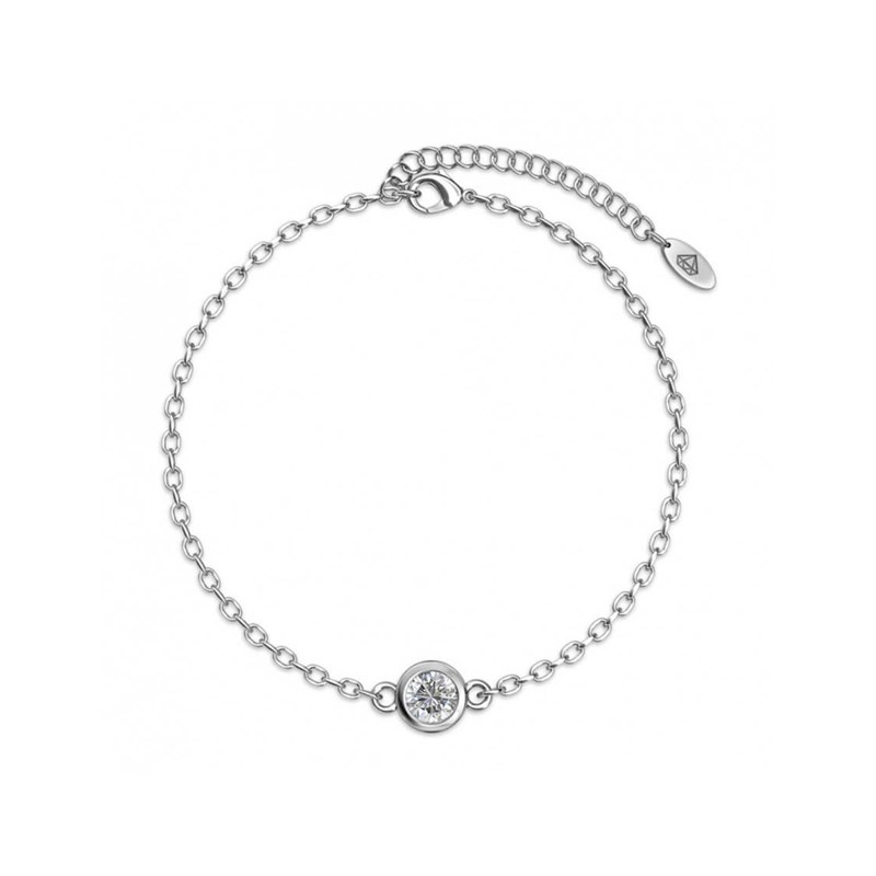 Bracelet Birth Stone  - Argenté et Cristal