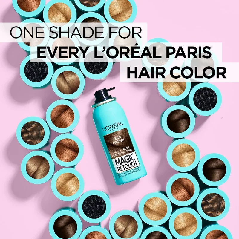 L'Oréal Paris Magic Retouch Spray 75 ml - Cold Brown