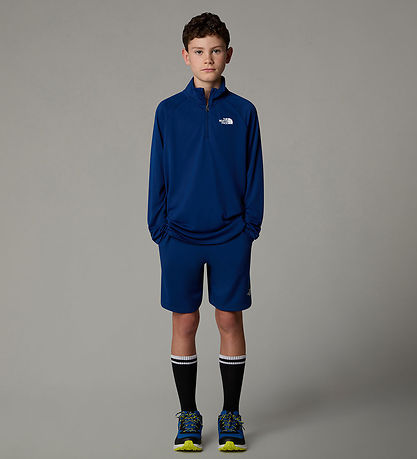 The North Face Bluse m. Reißverschluss - Never Stop - Estate Blu