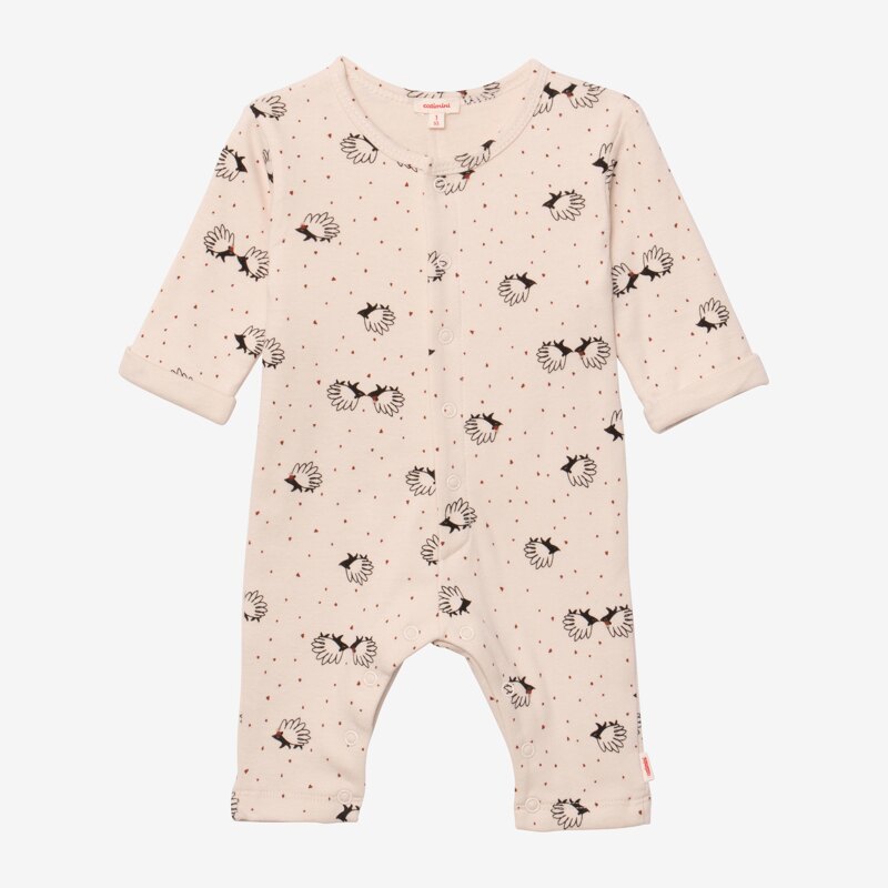 Pyjama bio bébé hérissons et pois Catimini Aucune nuance
