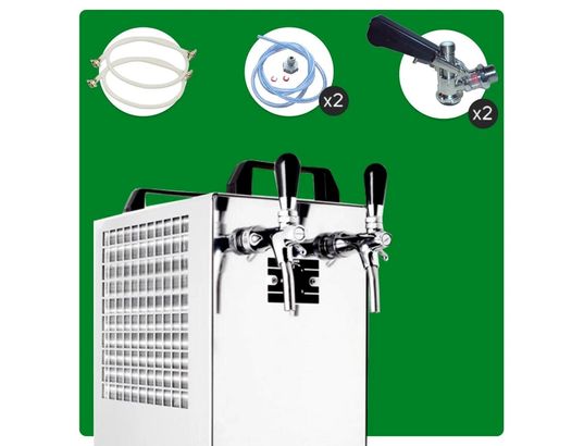 ICH-ZAPFE - Tireuse à bière 50l/h keg: type m; keg 2: nc adaptateur