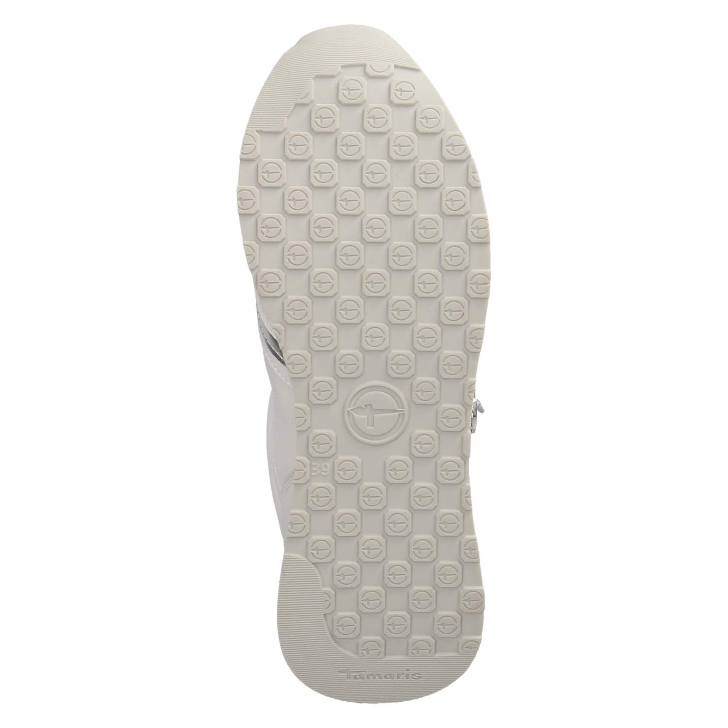 Tamaris Low Sneaker - white/silver