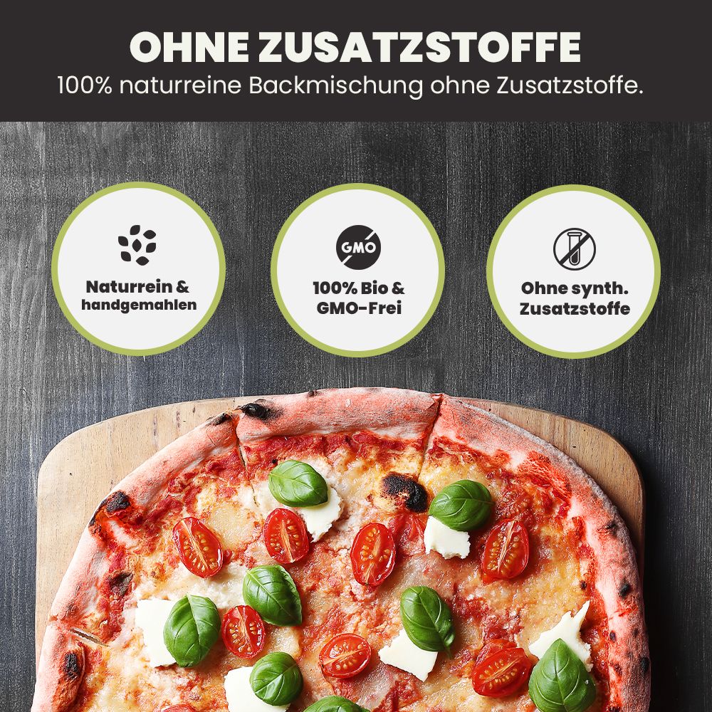 SANUUS® VegiX Weizenmehl 550 mit natürlichem Tomatenpulver