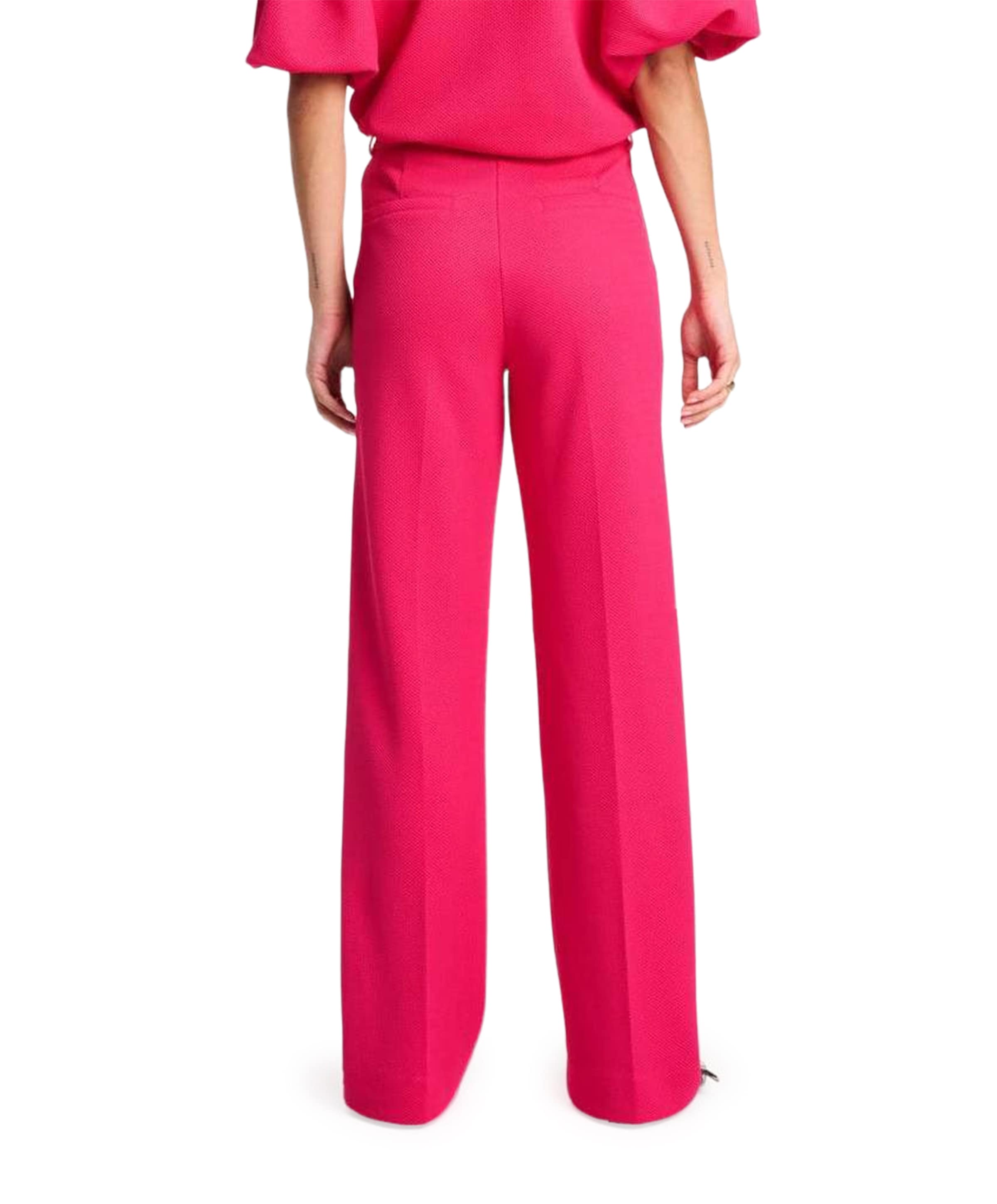 Pom Amsterdam PANTS - Lara Bright Rose dames broek roze