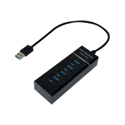 MCL Samar - Hub 4 ports USB 3.0 - noir