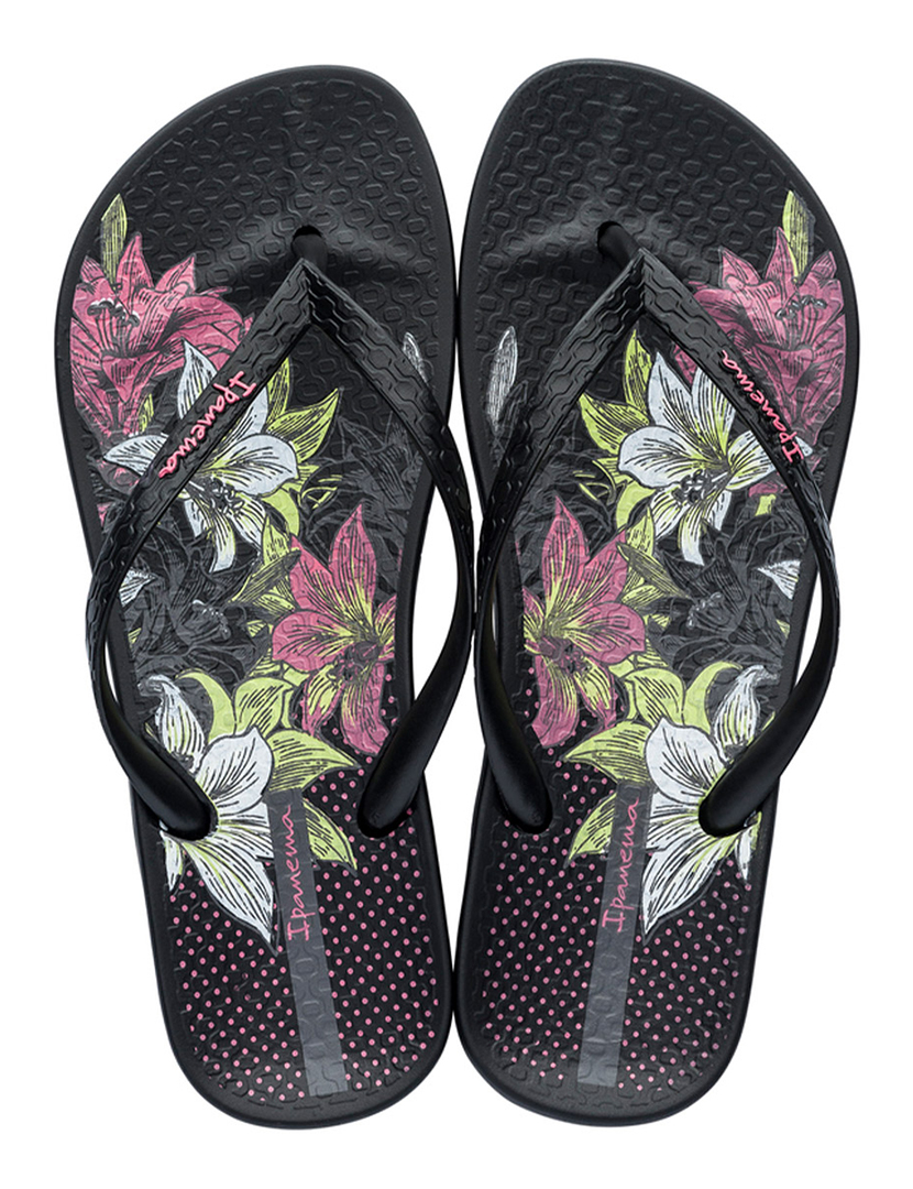 Chinelos I.Anatomic Temas VIII Fem 23703-black