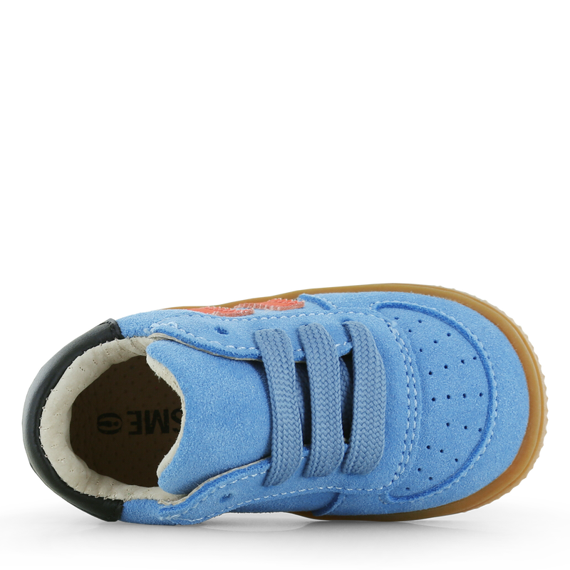 Shoesme blauw sneakertje Microfiber leer, Suède | Jongens schoenen