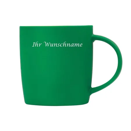 Macma Kaffeetasse aus Porzellan, 300 ml, grün