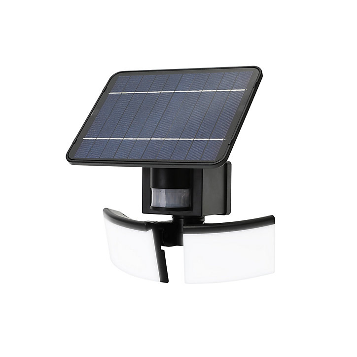 Projecteur à détection solaire Argeles IP44 11W 800lm blanc froid 15,8 x 25,4 cm