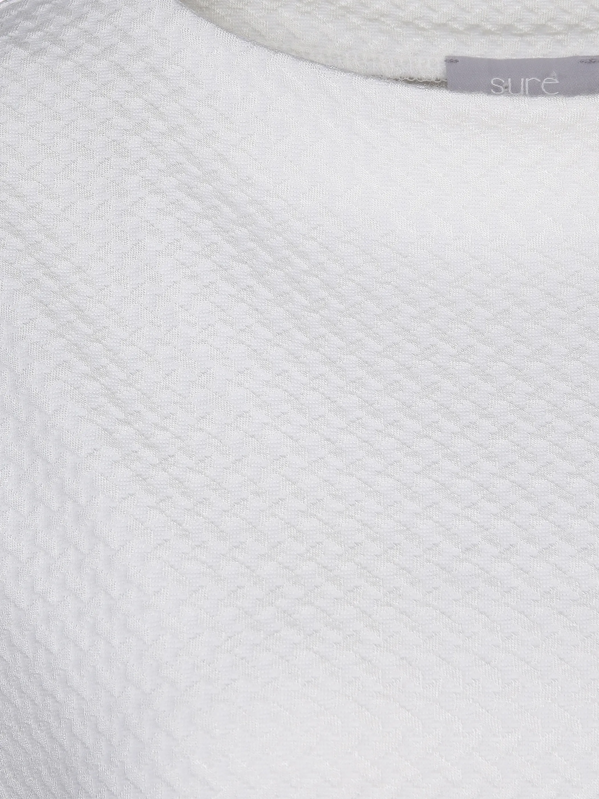 Damen Jacquardsweatshirt mit Struktur