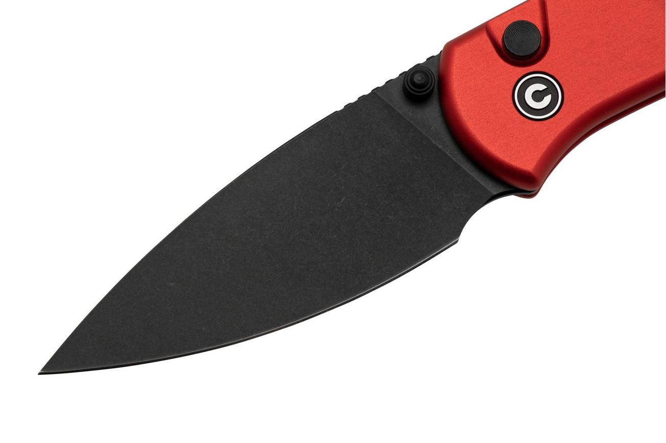 Civivi Qubit C22030E-2 Red Aluminium, zakmes