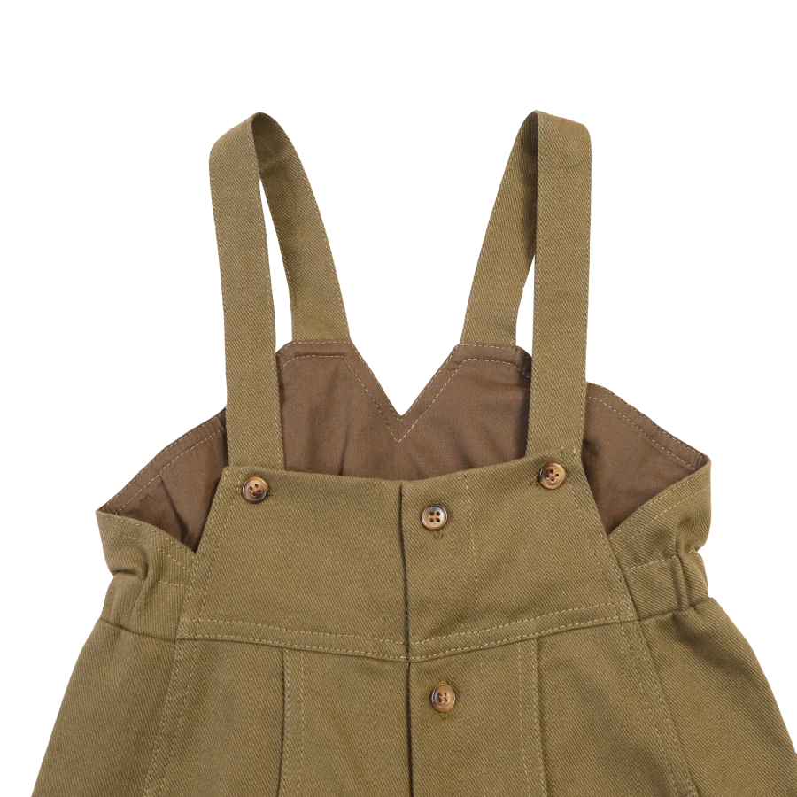 Lewes Overalls | Stone Green