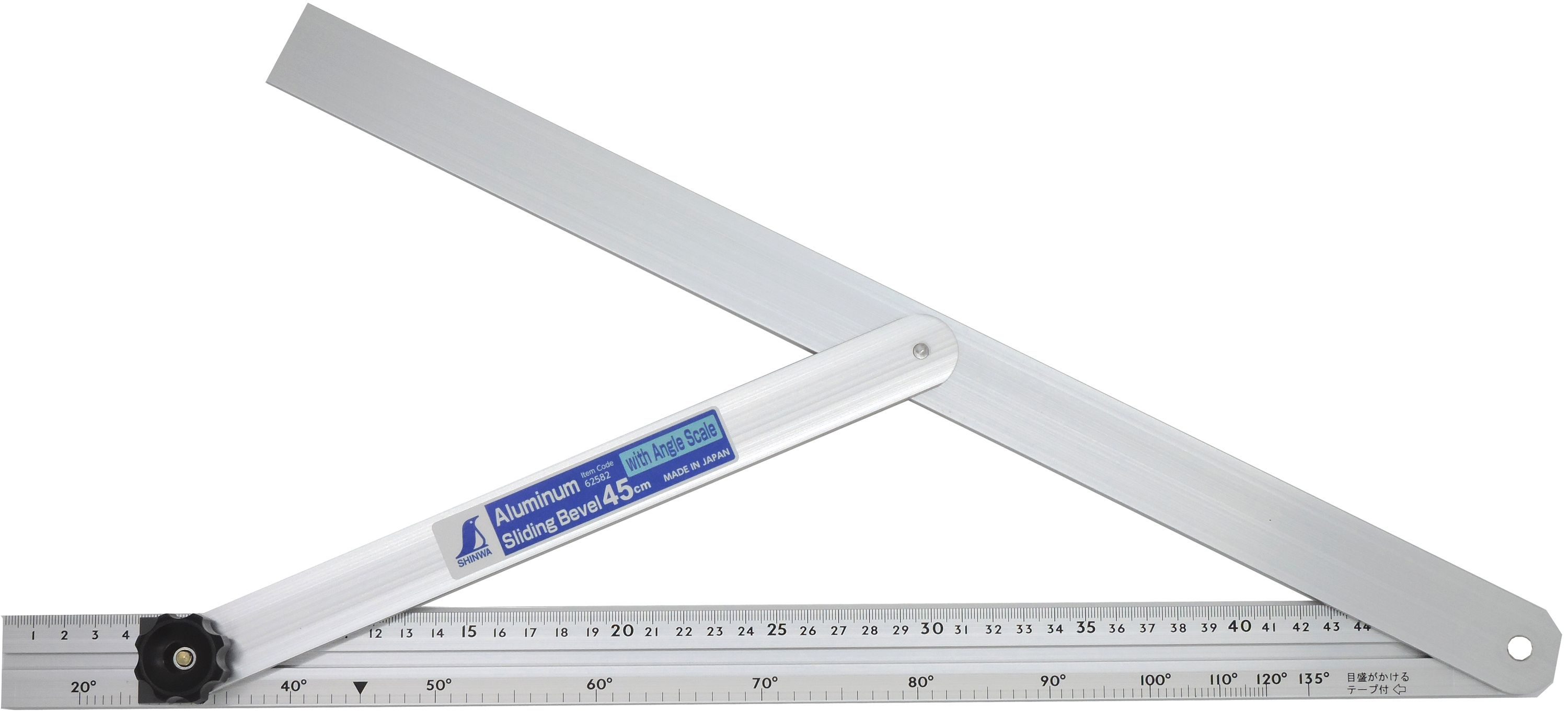 FAMEX 12606 Zimmerer-Schmiege 45 cm (62661), Winkelmesser