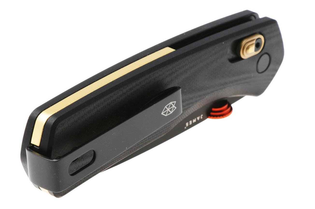 The James Brand The Carter KN108263-00 Black   Fire, zakmes