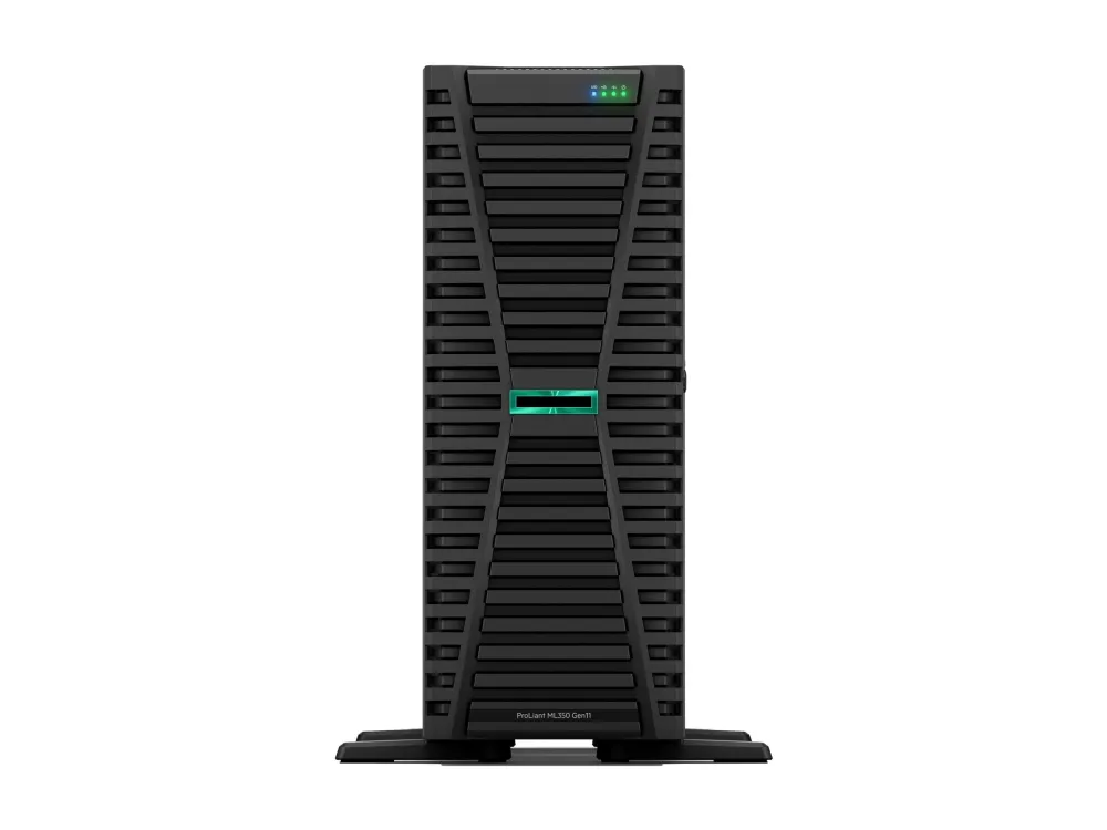 HPE ProLiant ML350 Gen11 Performance - Server - tower 4U - 2-vejs - 1 x Xeon Silver 4514Y / op til 3.4 GHz - RAM 32 GB - SATA/SAS/NVMe - hot-swap 2.5
