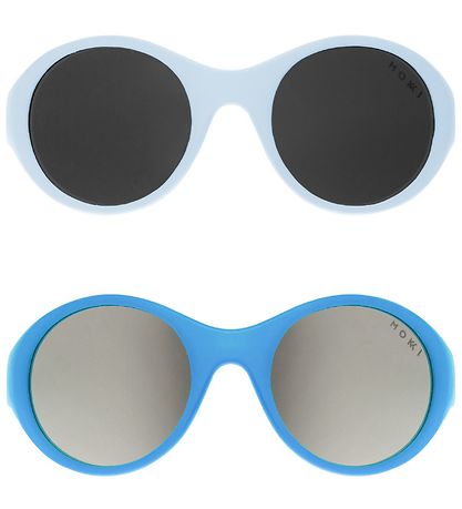 Mokki Sonnenbrille - Click & Change - 10 Teile - Blau