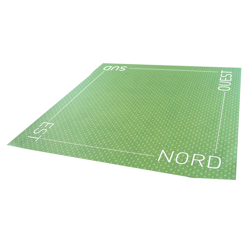 Tapis Tarot - Cœur de Pique : Vert
