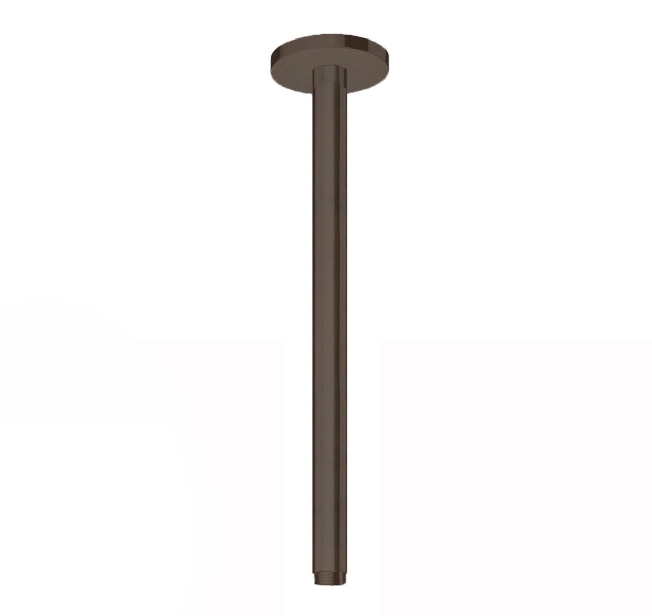 Hotbath Cobber Douchearm Plafondmontage Rond 30cm Verouderd Messing CB453