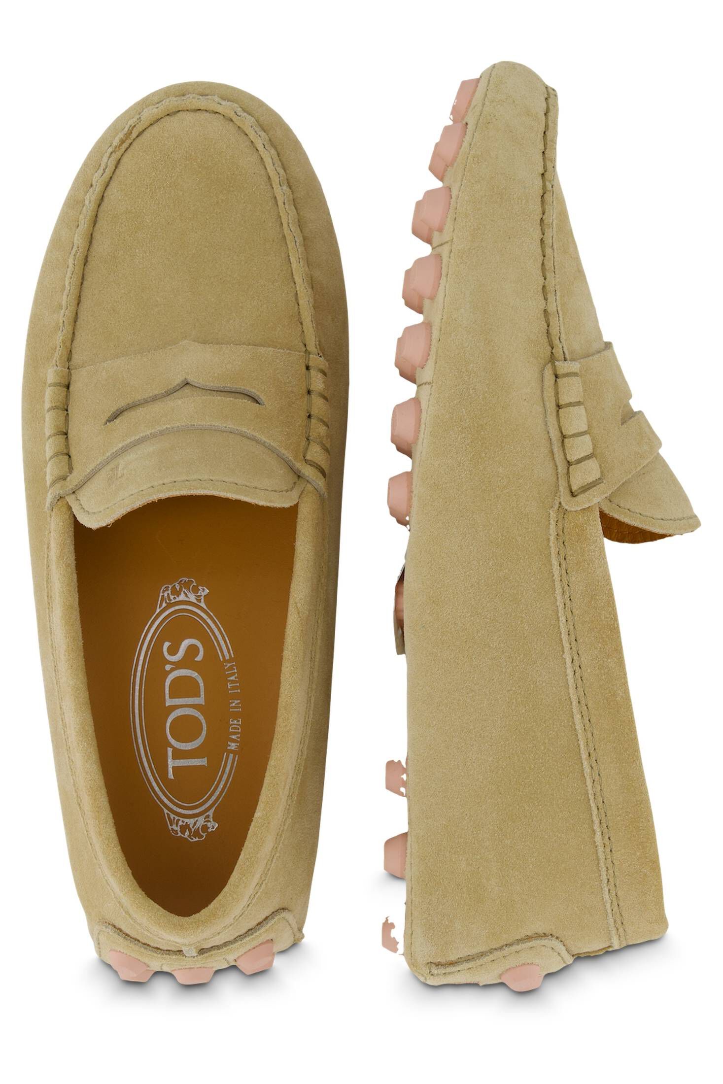 TOD´S| Damen Mokassins GOMMINOS BUBBLE aus Veloursleder