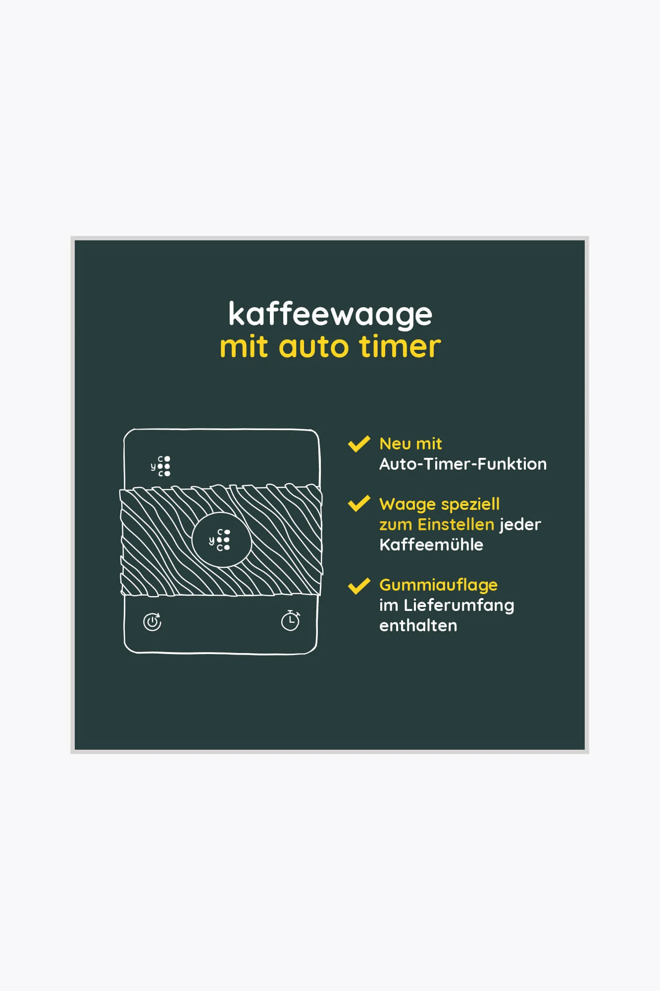Coyooco Kaffeewaage 2.0