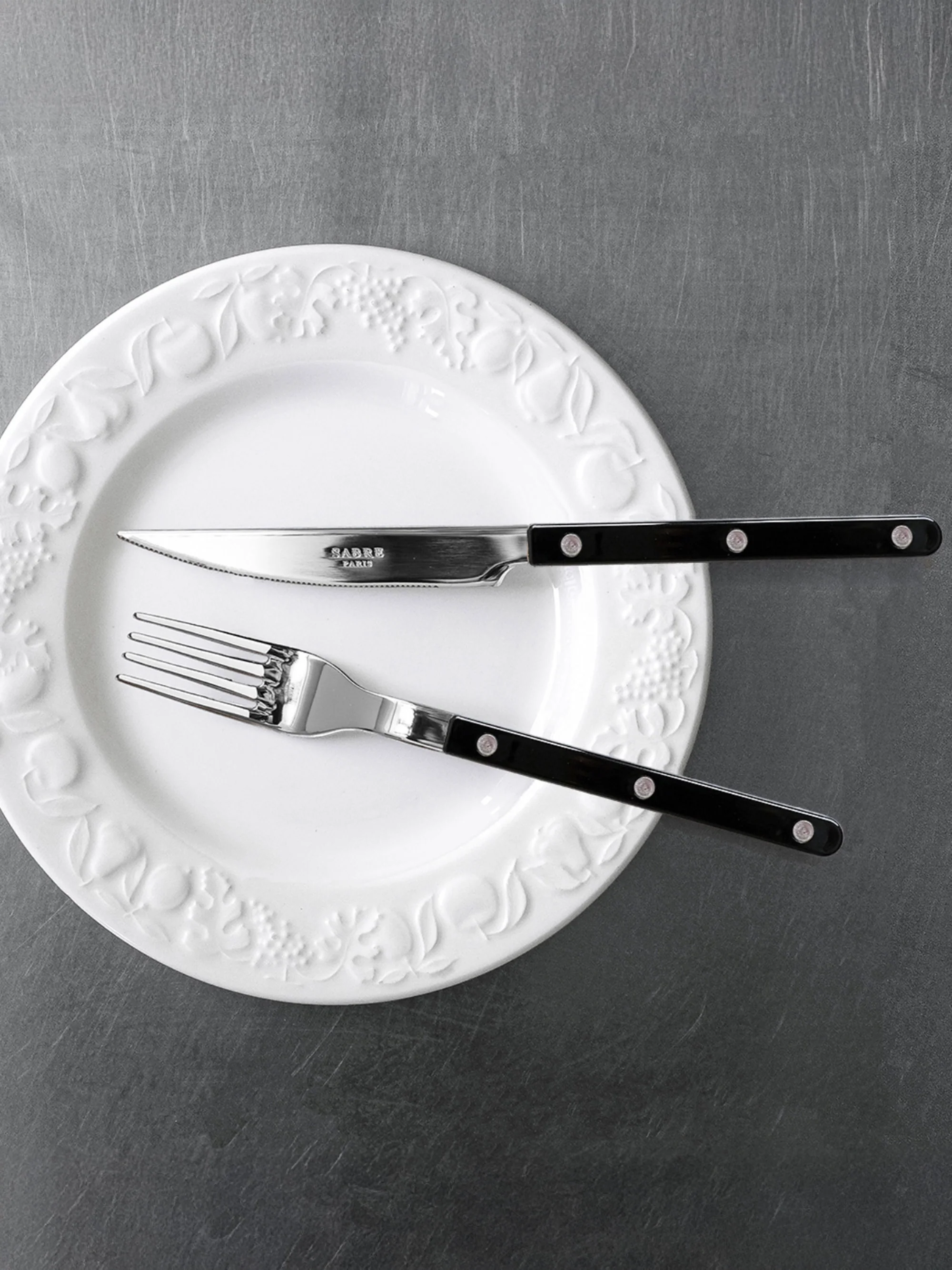 Bestekset Bistrot van edelstaal, in verschillende formaten