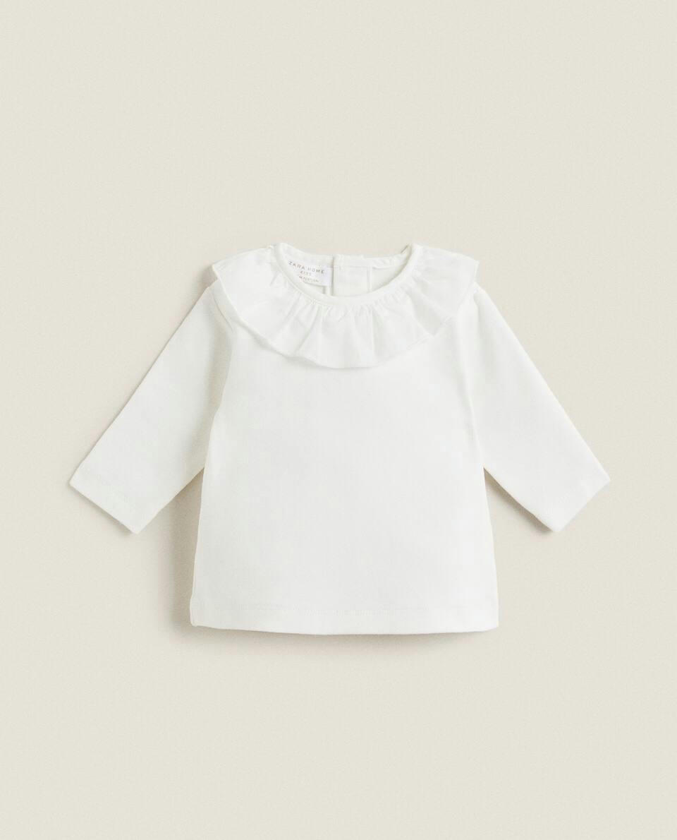 CAMISA DE BEBÊ COM GOLA