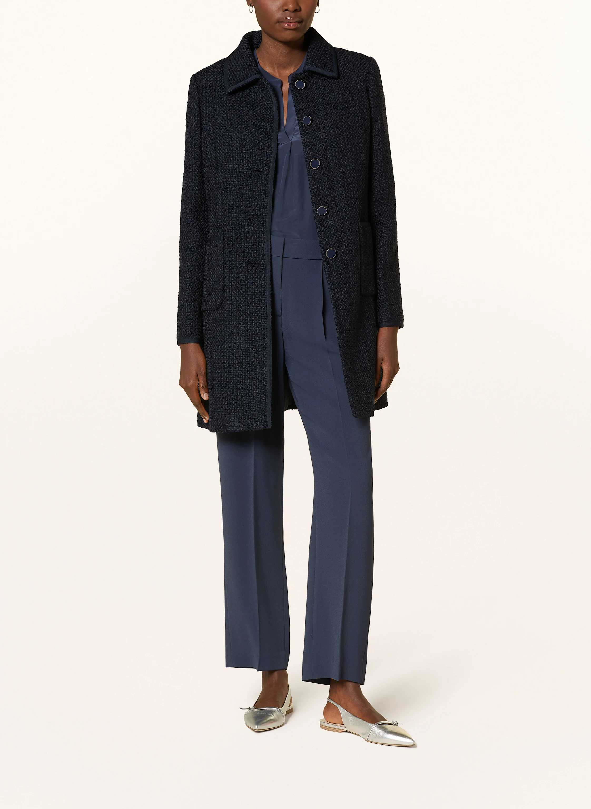 HOBBS Tweed-Mantel ELAINE