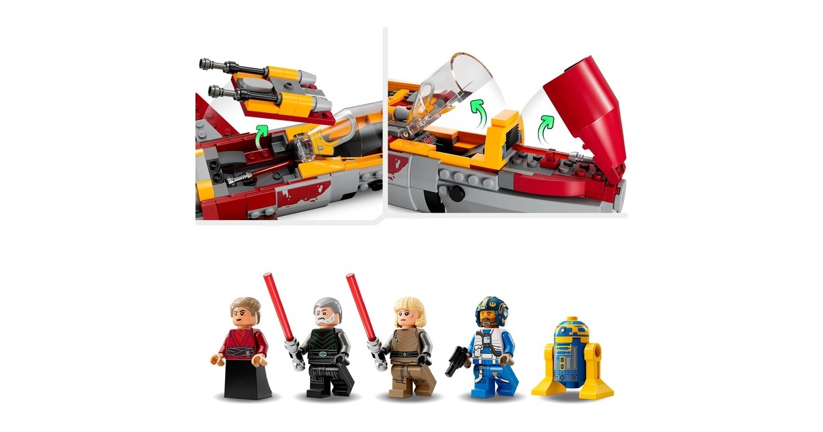 LEGOStar Wars - New Republic E-wing vs. Shin Hati's Starfighter Constructiespeelgoed  (75364)
