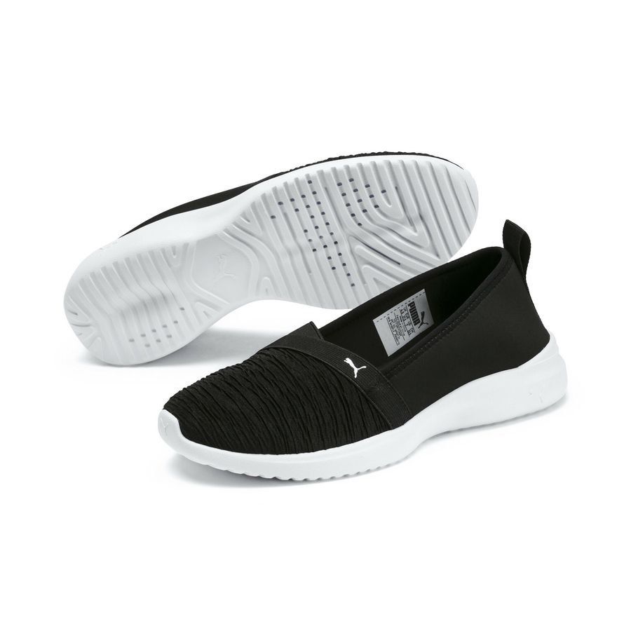 PUMA Adelina Chaussures - Noir/Blanc - Femme