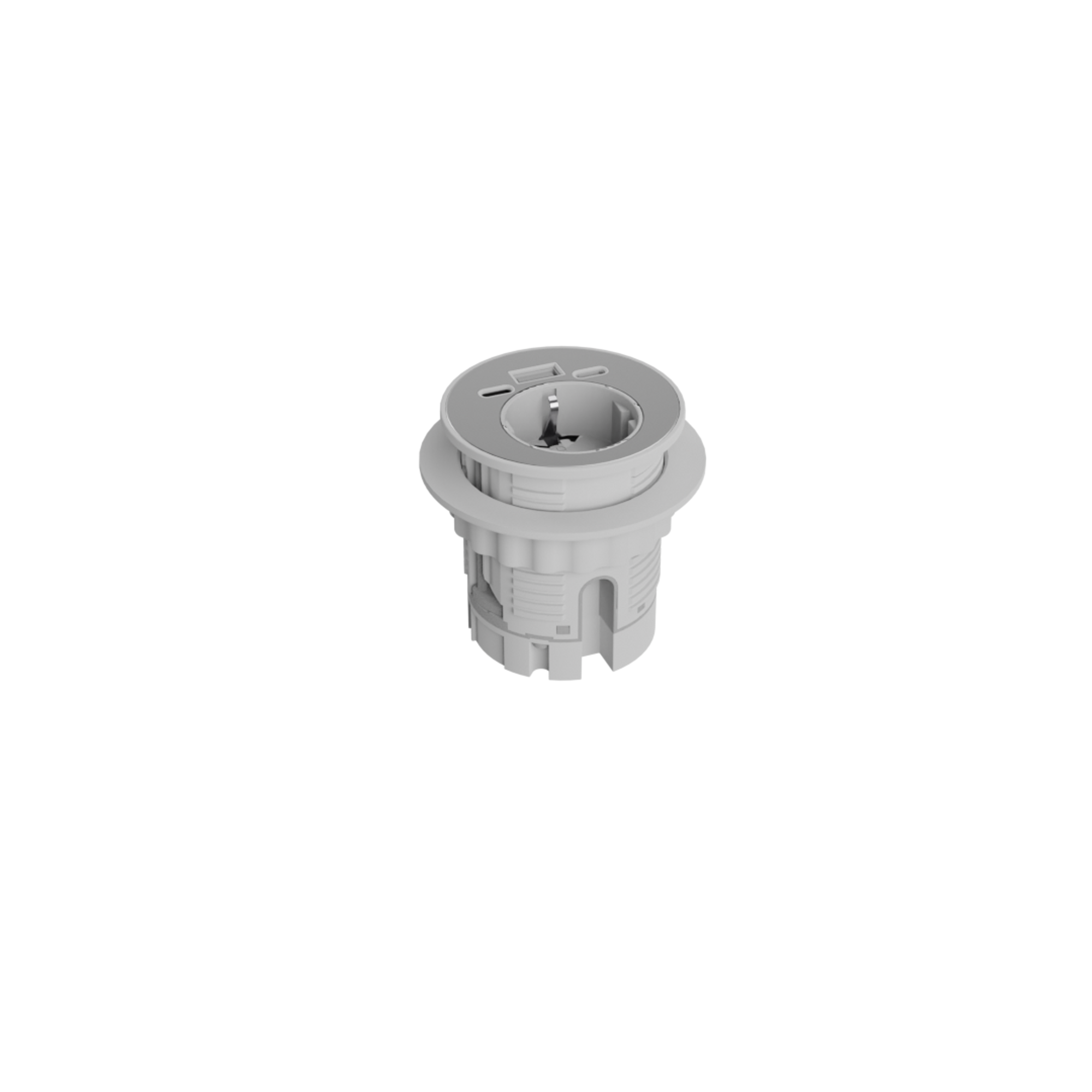 Energon; Multiporteinbau-steckdose; 230VAC; 16A USB-Port A/C