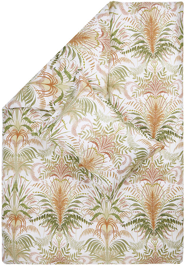 Garden satengsengesett 140x200 cream