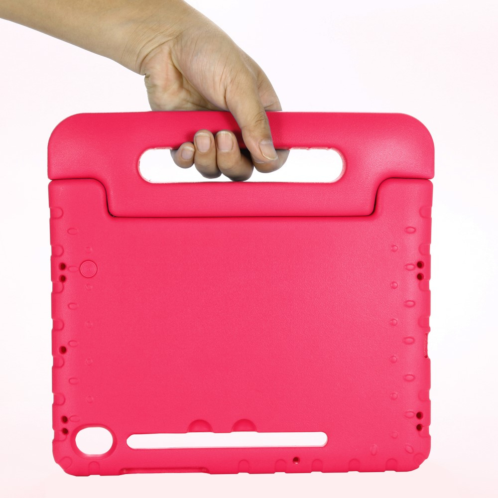 Samsung Galaxy Tab S10 FE / Tab S9 FE / S9 Stossfeste Kinder Schaumstoff Schutz Hülle   Griff   Standfunktion - Pink