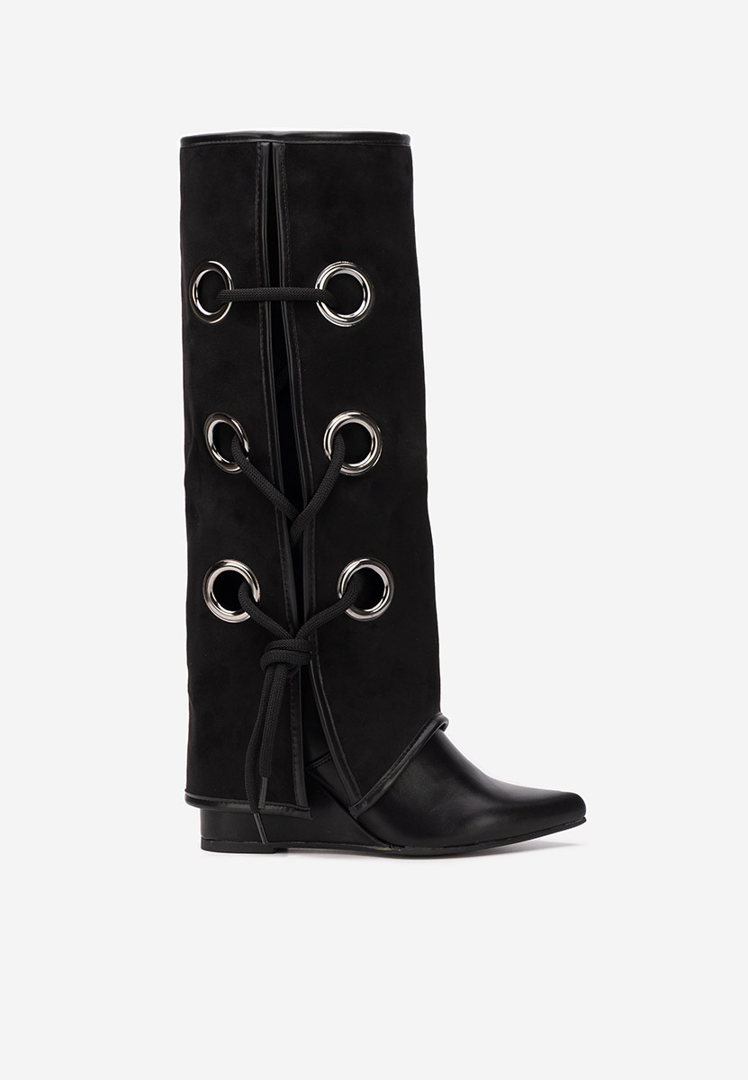 Bottes femme noires Adeia