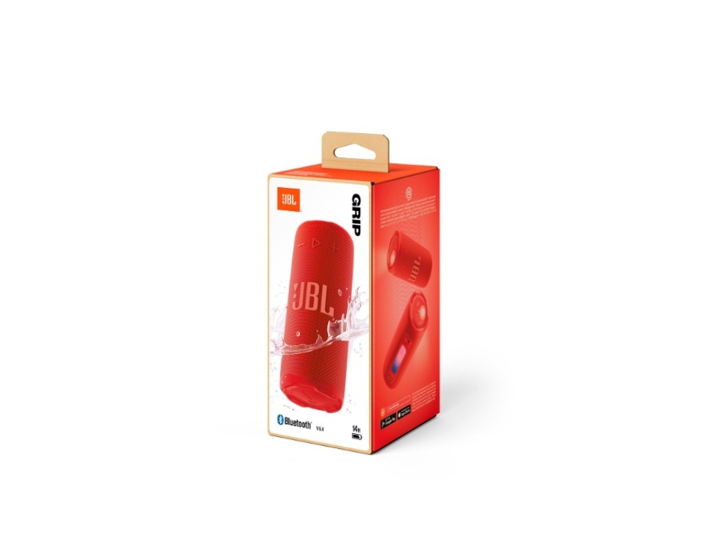 COLUNA PORTÁTIL JBL GRIP RED