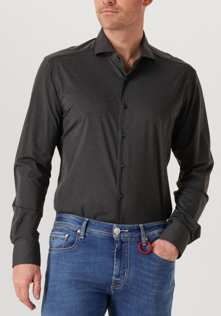 donkergrijze xacus klassieke overhemden active shirt 520ml